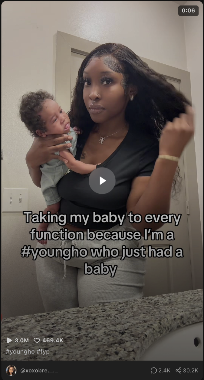 Taking my baby to every function because I'm a #youngho who just had a baby